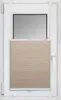 A close-up view of a window with a pleated blind. Anteprima dell’immagine prodotto