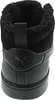 A close-up, rear view of a black Puma sneaker. Produktbild-Vorschau