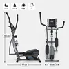 Zipro Shox Magnetischer Crosstrainer Heimtrainer bis 120 kg Produktbild-Vorschau 5