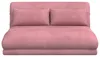 vidaXL Verstellbarer Fußsessel Rosa Samt Produktbild-Vorschau 4