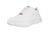 A single white Skechers Arch Fit sneaker is shown from a side-diagonal angle against a white background. Produktbild-Vorschau