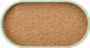 KitchenCraft Idilica Oválný servírovací podnos s korkovou Náhled obrázku produktu 2