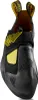 Klett-Kletterschuh "Theory" von La Sportiva in Schwarz und Gelb mit strukturiertem Obermaterial. Podgląd zdjęcia produktu