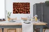 MuchoWow® Poster Leopardenmuster - Design - Orange 120x80 Produktbild-Vorschau 3