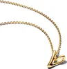 Collana PANDORA con ciondolo a forma di cuore color oro Anteprima dell’immagine prodotto 1