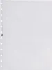 A single clear plastic sheet protector with punched holes on the left side. Náhľad obrázku produktu