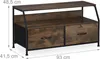 Meuble TV Relaxdays, style industriel, H x l x P : 48,5 x Voir les images du produit 4