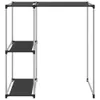 vidaXL Waschmaschinenregal Schwarz 87x55x90,5 cm Eisen Produktbild-Vorschau 3