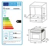 Cuisinière: 60cm Four encastrable BO8805SS + 59cm Plaque Voir les images du produit 10