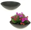 Fioriere per esterni Set di 2 ciotole decorative nere 35 cm Anteprima dell’immagine prodotto 1