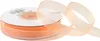 Organzaband 12mm x 25m Rolle Apricot Produktbild-Vorschau 6