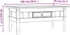 Couchtisch Mexiko-Stil Kiefernholz Weiß 100x55x44 cm Produktbild-Vorschau 7