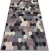 Teppich HEOS 78537 grau / rosa / creme HEXAGON beige Produktbild-Vorschau 1