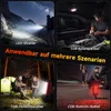 Wiederaufladbare LED Werkstattlampe & Taschenlampe 2 Stück, Produktbild-Vorschau 4