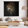 MuchoWow® Wandteppich Wandbehang Leopard - Wilde Tiere - Produktbild-Vorschau 2