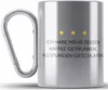 Trendation - Lustige Edelstahl Tasse Karabiner mit Spruch Produktbild-Vorschau 1