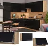 Hängeschrank Vicco Fame-Line Schwarz gestreift 60 cm Flach, Produktbild-Vorschau 2