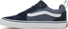 A side view of a blue Vans shoe against a white background. Produktbild-Vorschau