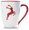 Gmundner Ruby Red Stag Tazza per la colazione Supermax Anteprima dell’immagine prodotto 1