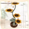 A diagram showing the dimensions of a cat tree. Podgląd zdjęcia produktu