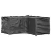 vidaXL Gartenmöbel-Abdeckung in L-Form 16 Ösen 215x215x90 Produktbild-Vorschau 8