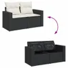 The Living Store 4-tlg. Garten-Sofagarnitur mit Kissen Produktbild-Vorschau 10