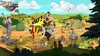 A scene from the video game Asterix & Obelix: Slap Them All! showing characters in combat. Produktbild-Vorschau