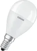 A white LED light bulb with a silver screw base, angled against a white background. Podgląd zdjęcia produktu
