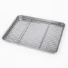 Gardenko Plaque de Cuisson avec Grille Inox, Plat à Four Voir les images du produit 2