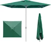 Sonnenschirm 3x3m quadratisch grün Garten Balkon knickbar Produktbild-Vorschau 3
