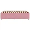 Bettgestell ohne Matratze Rosa 120x190 cm Samt Produktbild-Vorschau 5
