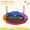 Houpačka COSTWAY typu „hnízdo“ (průměr 120 cm), houpačka s Náhled obrázku produktu 3
