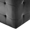 Nachttische 2 Stk. Schwarz 30x30x30 cm Samtstoff Produktbild-Vorschau 5