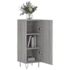 vidaXL Sideboard Grau Sonoma 34,5x34x90 cm Holzwerkstoff Produktbild-Vorschau 4