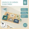 Bieco Holzspielzeug Baby - geometrisches Puzzle Steckspiel Produktbild-Vorschau 2