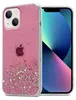 A pink glitter phone case is shown next to an iPhone. Anteprima dell’immagine prodotto