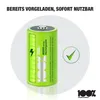 100% PeakPower Akku D, 4 Stück LR20 Akku NiMH, D Produktbild-Vorschau 7