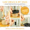 KRUSTENZAUBER Zestaw do zakwasu chlebowego – słoik Podgląd zdjęcia produktu 4