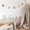 Handgemachte Wimpelkette aus Musselin Kinderzimmer Gold Produktbild-Vorschau 6