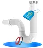 LOBENSWERK Siphon Waschbecken mit hochwertiger Aluminium Produktbild-Vorschau 1