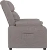 vidaXL Fotel Relax tkanina taupe Podgląd zdjęcia produktu 4