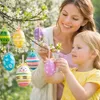 ostereier zum aufhängen, osteranhänger ostereier, osterbaum schmuck, osterbaum deko, osterstrauch Produktbild-Vorschau