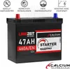 LANGZEIT ASIA Autobatterie 47Ah 12V 460A/EN ASIA Batterie Produktbild-Vorschau 2