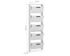 Schuhkipper Step Up 52x178,2x18cm 5 Schuhfächer schmaler Produktbild-Vorschau 7