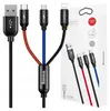 Baseus CAMLT-ASY01 Cavo USB 0,3 m USB A USB C/Micro USB Anteprima dell’immagine prodotto 1