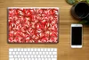 MuchoWow® Laptop Aufkleber Sticker Cover Blüte - Rot - Produktbild-Vorschau 2
