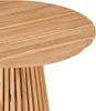 vidaXL Table de jardin à manger brune 70 x 70 x 75 cm teck Voir les images du produit 5