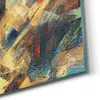 DEQORI Hybrid Leinwand Bild 50x50 cm 'Kreative Wirbel' Produktbild-Vorschau 5