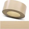 A roll of wood veneer edge banding on a white background, with a close-up swatch of the veneer below. Produktbild-Vorschau