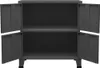 Aufbewahrungstruhe Industrial Anthrazit 75x40x80 cm Stahl Produktbild-Vorschau 4